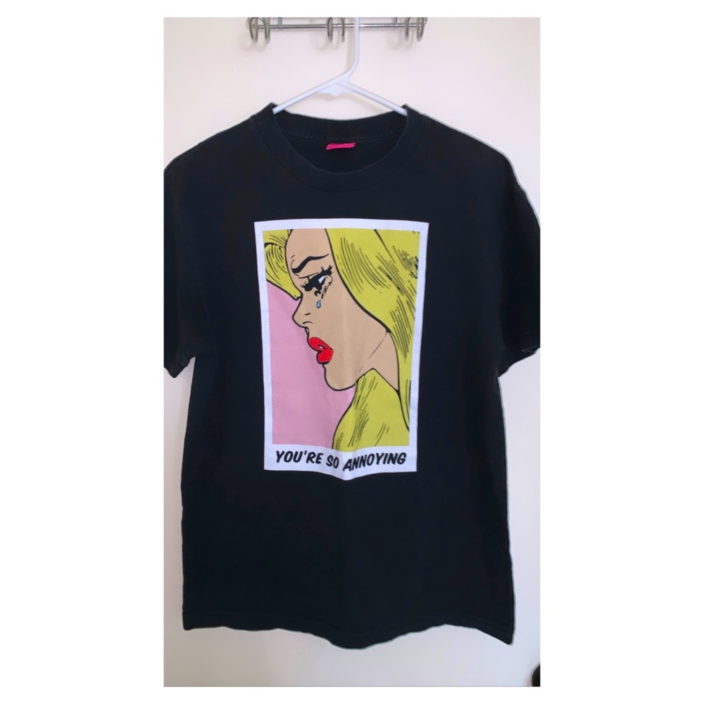 Black “You’re so annoying” T-shirt